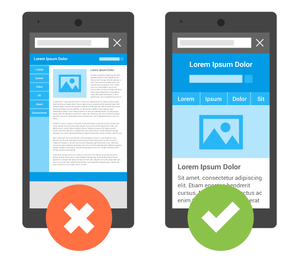 viewport-google responsive mobile friendly