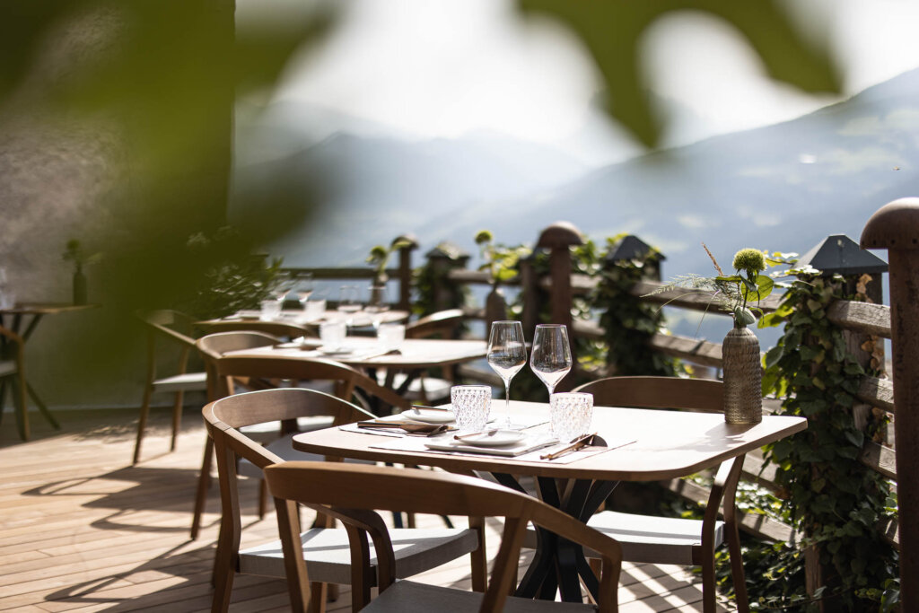 Castel Steinbock terrazza