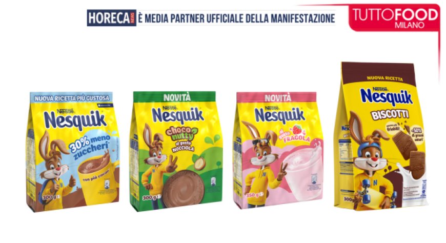 I biscotti Nesquik si rinnovano con gusto e leggerezza
