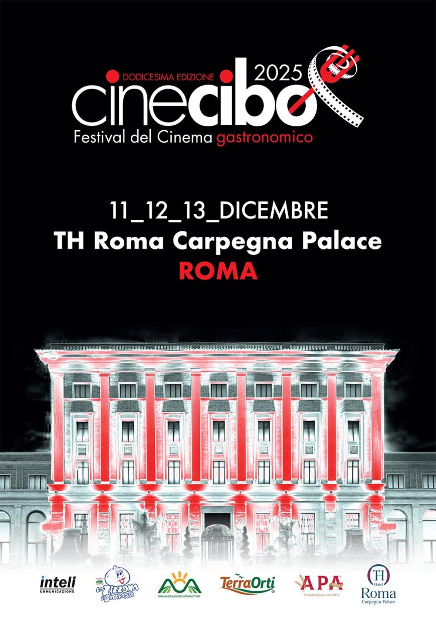 Torna a Roma Cinecibo Festival: tre giorni di cinema e gastronomia a Roma