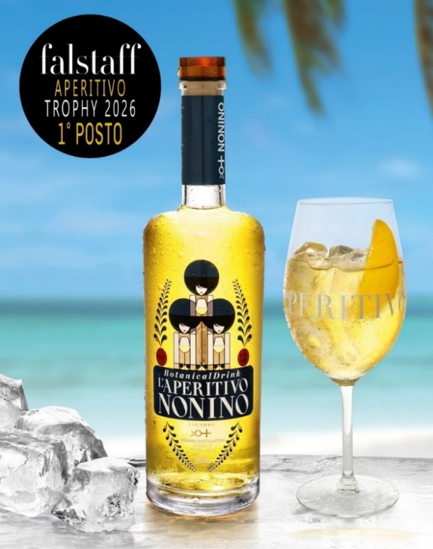 L'Aperitivo Nonino BotanicalDrink vince il Falstaff Aperitivo Trophy per il suo equilibrio 100% vegetale.