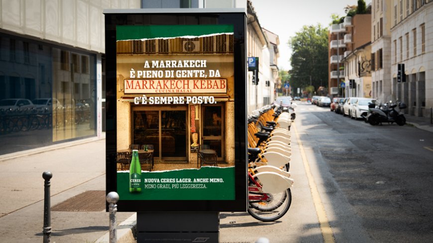 Ceres Lager lancia "Bar Paradiso", campagna nazionale valorizzando bar di Milano e Roma per l'estate in città