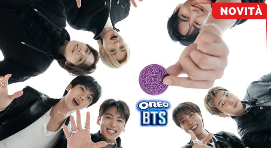 Mondelēz e BTS Lanciano Biscotti OREO Edizione Limitata in Italia con Gusto Ispirato alla Corea del Sud