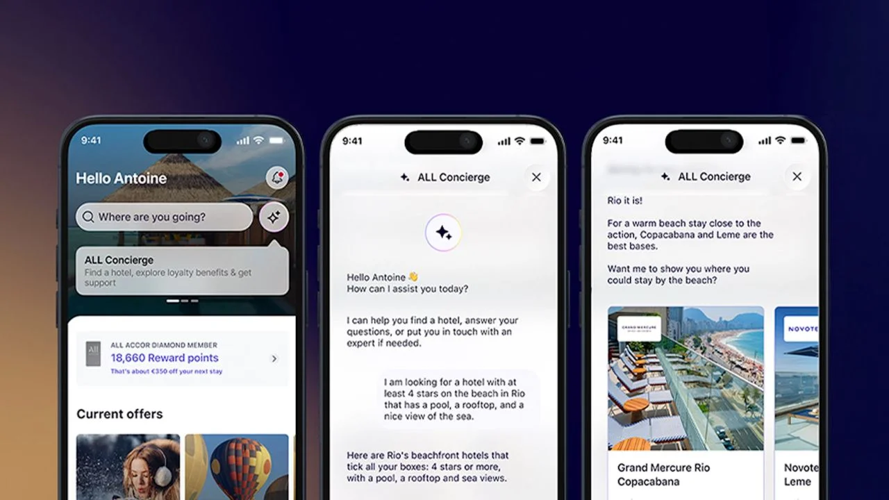 Accor lancia ALL Concierge: l’AI entra nel viaggio, dalla scelta dell’hotel alla loyalty