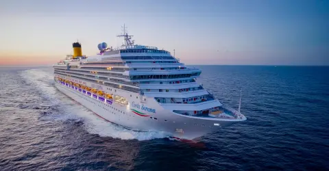La Costa Serena diventa floating hotel per gli Asian Games 2026
