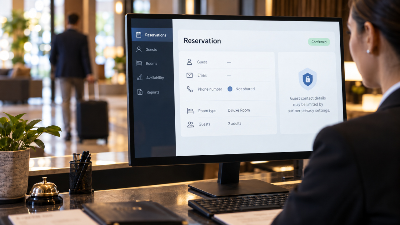 Booking cambia la gestione dei contatti degli ospiti: il numero di telefono non viene più trasmesso a PMS e channel manager