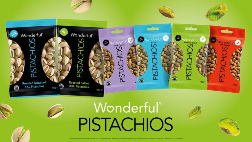 Wonderful Pistachios amplia la gamma travel retail in Europa con Chili Roasted