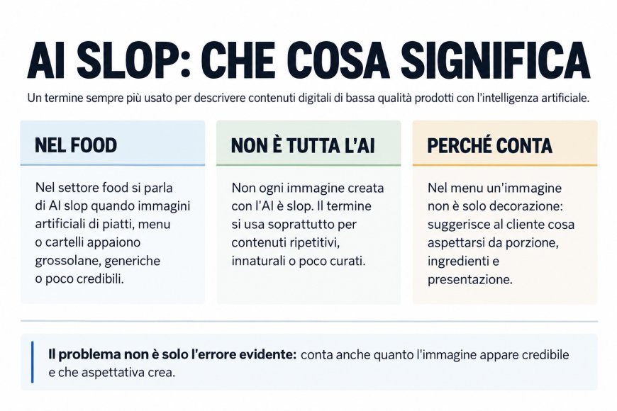 Immagini AI nei menu: quando il piatto perfetto rischia di tradire la realtà