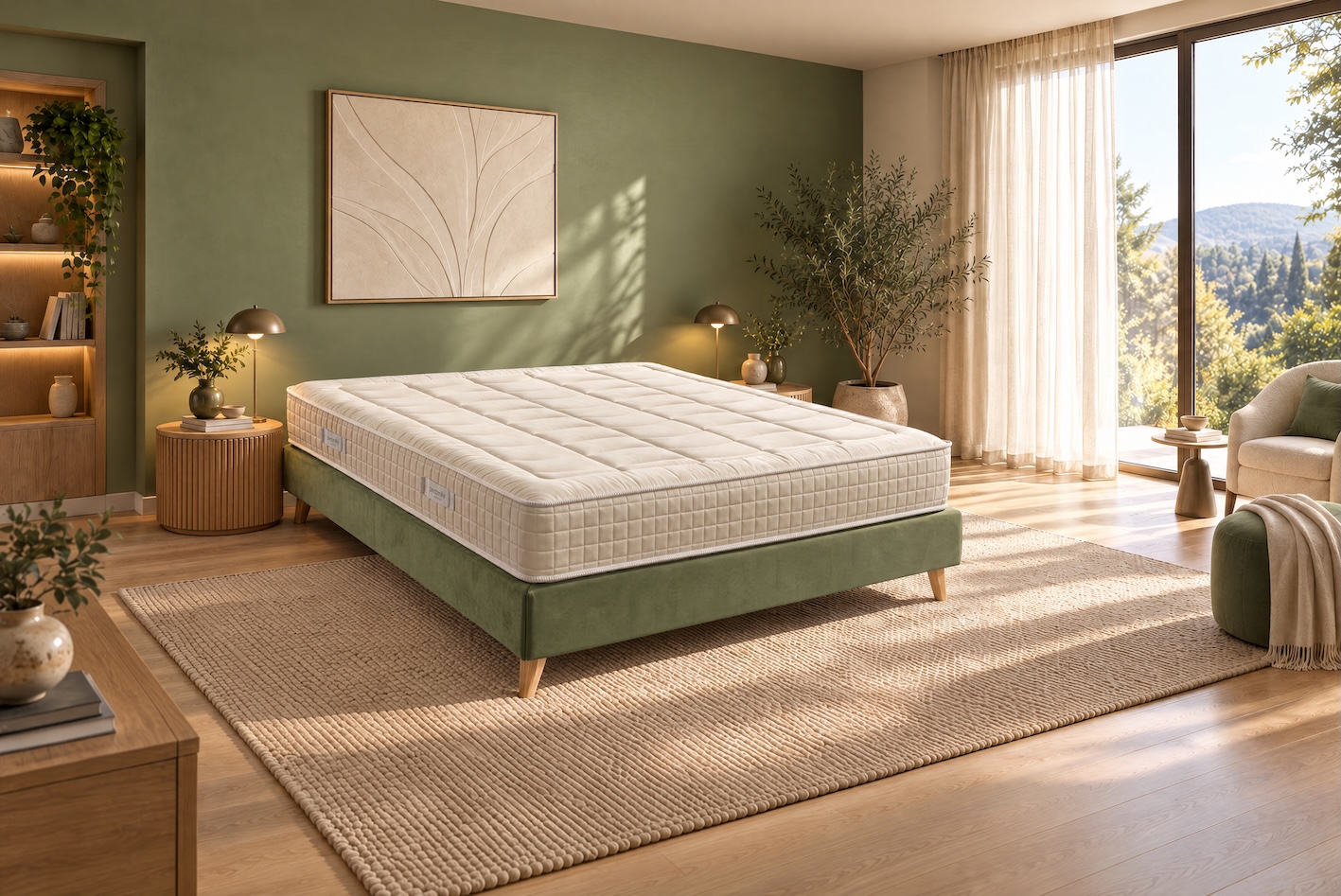 Perdormire Hotel lancia Natural Sleeping: nuovi materassi e topper sostenibili e certificati, prodotti in Italia.