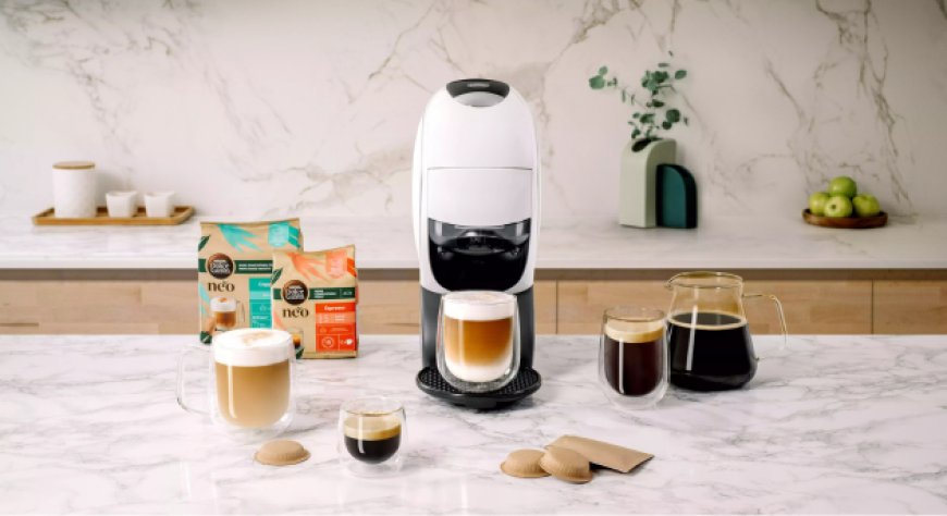 NESCAFÉ Dolce Gusto lancia NEO con tecnologia SmartBrew™ 3-in-1 e capsule compostabili per consumo domestico.